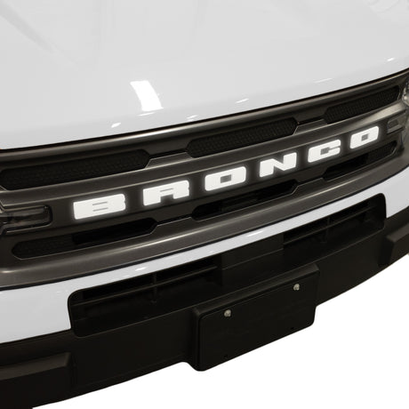 2021-2026+ Ford Bronco Illuminated LED Grill Emblem Logo - ANIMATED STARTUP - AutoLEDTech.com