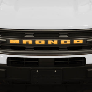2021-2026+ Ford Bronco Illuminated LED Grill Emblem Logo - ANIMATED STARTUP - AutoLEDTech.com