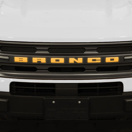 2021-2026+ Ford Bronco Illuminated LED Grill Emblem Logo - ANIMATED STARTUP - AutoLEDTech.com
