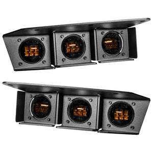 2021-2026+ Ford Bronco Triple LED Fog Lights Kit - AutoLEDTech.com