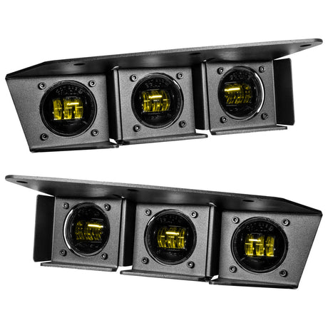 2021-2026+ Ford Bronco Triple LED Fog Lights Kit - AutoLEDTech.com