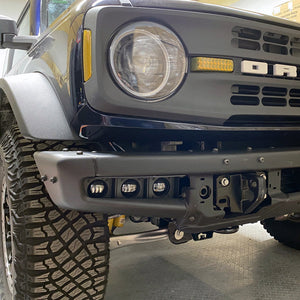 2021-2026+ Ford Bronco Triple LED Fog Lights Kit - AutoLEDTech.com