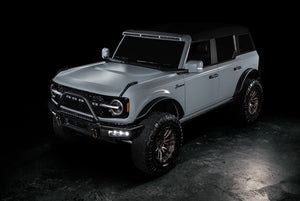 2021-2026+ Ford Bronco Triple LED Fog Lights Kit - AutoLEDTech.com