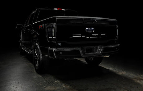 2021-2026+ Ford F150 & Raptor Red Smoked LED Flush Mount Tail Lights - AutoLEDTech.com