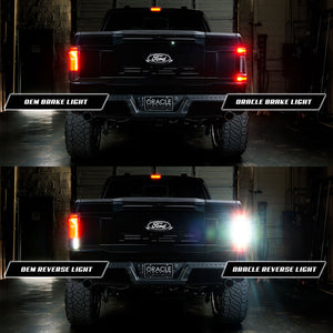 2021-2026+ Ford F150 & Raptor Red Smoked LED Flush Mount Tail Lights - AutoLEDTech.com