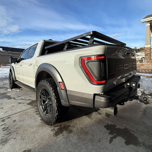 2021-2026+ Ford F150 & Raptor Red Smoked LED Flush Mount Tail Lights - AutoLEDTech.com