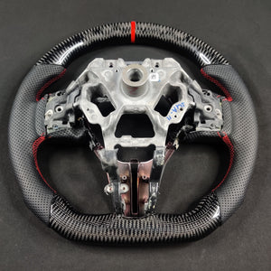2007-2015 Infiniti G37 G35 Custom Carbon Fiber Steering Wheel - AutoLEDTech.com