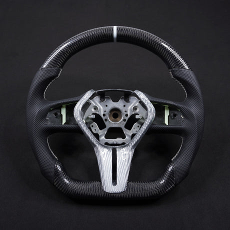 2007-2015 Infiniti G37 G35 Custom Carbon Fiber Steering Wheel - AutoLEDTech.com