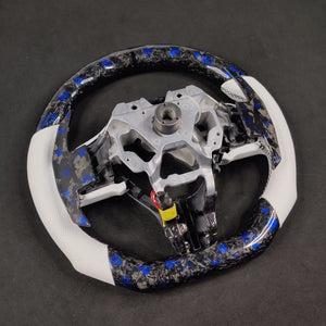 2007-2015 Infiniti G37 G35 Custom Carbon Fiber Steering Wheel - AutoLEDTech.com
