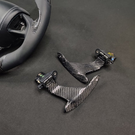 2013-2024 Infiniti Q50 Q60 Custom Carbon Fiber Steering Wheel - AutoLEDTech.com