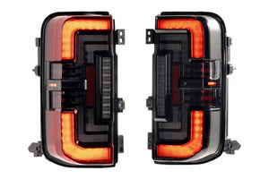 2021+ Ford Bronco Red Smoked XB LED Low Profile Tail Lights - AutoLEDTech.com