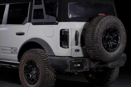 2021+ Ford Bronco Red Smoked XB LED Low Profile Tail Lights - AutoLEDTech.com