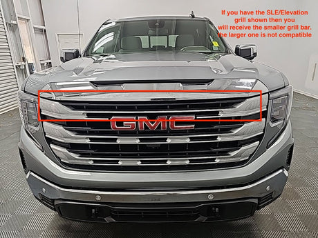 2022-2026+ GMC Sierra 1500 LED Grill Accent Light Bar Kit - AutoLEDTech.com