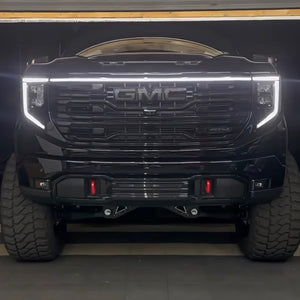 2022-2026+ GMC Sierra 1500 LED Grill Accent Light Bar Kit - AutoLEDTech.com
