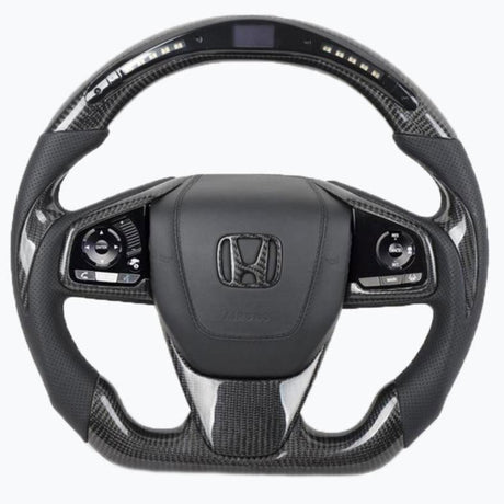 2022-2026 Honda Accord Custom Carbon Fiber Steering Wheel - AutoLEDTech.com