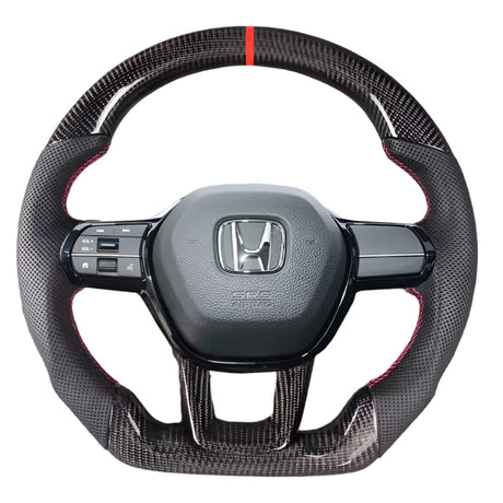 2022-2026 Honda Accord Custom Carbon Fiber Steering Wheel - AutoLEDTech.com