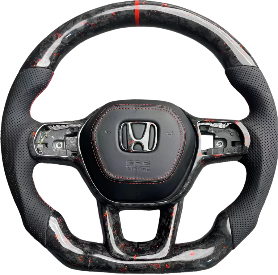 2022-2026 Honda Accord Custom Carbon Fiber Steering Wheel - AutoLEDTech.com