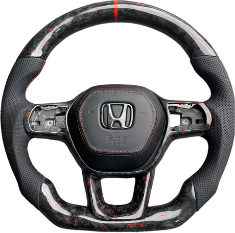 2022-2026 Honda Accord Custom Carbon Fiber Steering Wheel - AutoLEDTech.com