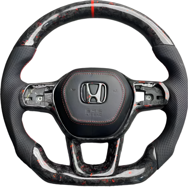 2022-2026 Honda Accord Custom Carbon Fiber Steering Wheel - AutoLEDTech.com