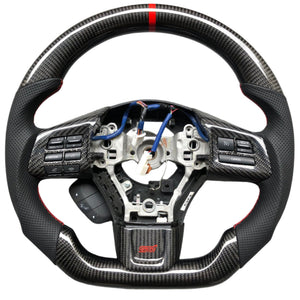 2022-2026 Subaru WRX Custom Carbon Fiber Steering Wheel - AutoLEDTech.com