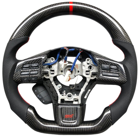 2022-2026 Subaru WRX Custom Carbon Fiber Steering Wheel - AutoLEDTech.com