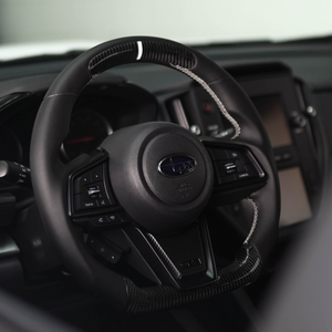 2022-2026 Subaru WRX Custom Carbon Fiber Steering Wheel - AutoLEDTech.com