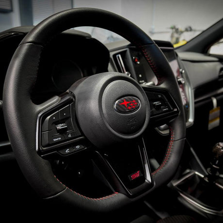 2022-2026 Subaru WRX Custom Carbon Fiber Steering Wheel - AutoLEDTech.com