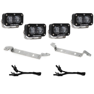 2022-2026+ Toyota Tundra Sequoia Baja Designs S8 20in Behind Bumper Light Bar - AutoLEDTech.com