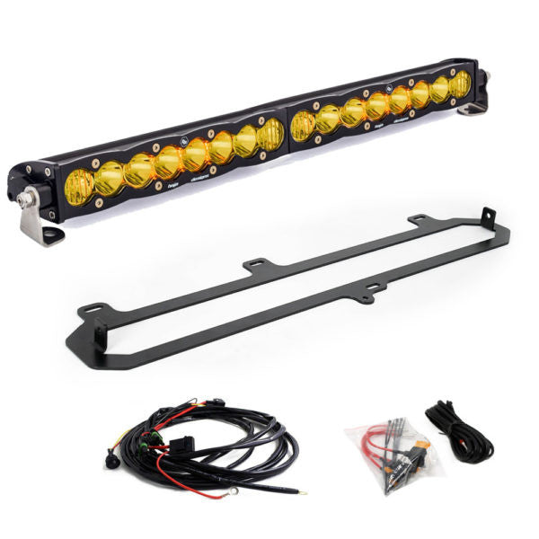 2022-2026+ Toyota Tundra Sequoia Baja Designs S8 20in Behind Bumper Light Bar - AutoLEDTech.com
