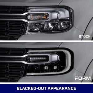 2022-2024 Ford Maverick Sequential LED DRL Projector Headlights - AutoLEDTech.com