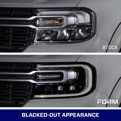 2022-2024 Ford Maverick Sequential LED DRL Projector Headlights - AutoLEDTech.com