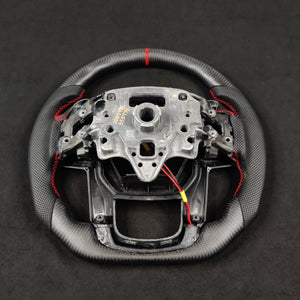 2023-2025+ Chevy Colorado Custom Carbon Fiber Steering Wheel - AutoLEDTech.com