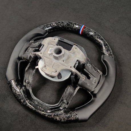 2023-2025+ Chevy Colorado Custom Carbon Fiber Steering Wheel - AutoLEDTech.com