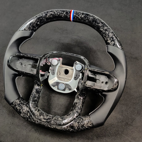 2023-2025+ Chevy Colorado Custom Carbon Fiber Steering Wheel - AutoLEDTech.com