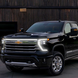 2023-2026+ Chevrolet Silverado 1500 LED Grill Accent Light Bar Kit - AutoLEDTech.com