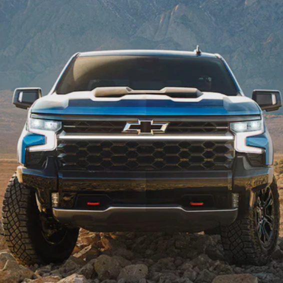 2023-2026+ Chevrolet Silverado 1500 LED Grill Accent Light Bar Kit - AutoLEDTech.com