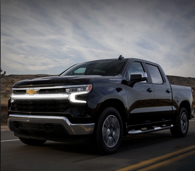 2023-2026+ Chevrolet Silverado 1500 LED Grill Accent Light Bar Kit - AutoLEDTech.com