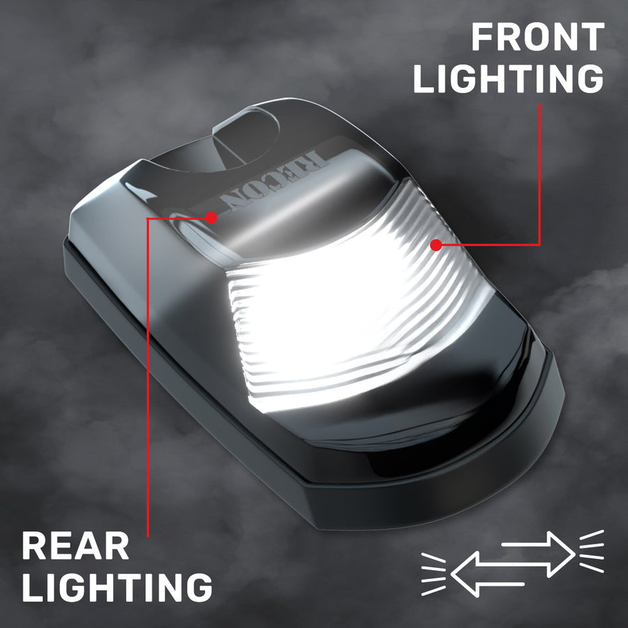 2023-2026+ Ford F250 Super Duty 2WAY Smoked White Amber LED Roof Cab Lights - AutoLEDTech.com