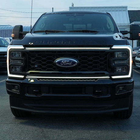 2023-2026+ Ford Super Duty F250 F350 LED Grill Accent Lights Bar Kit - AutoLEDTech.com