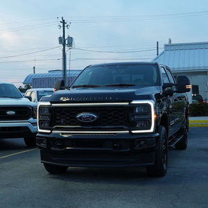 2023-2026+ Ford Super Duty F250 F350 LED Grill Accent Lights Bar Kit - AutoLEDTech.com