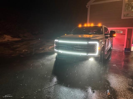 2023-2026+ Ford Super Duty F250 F350 LED Grill Accent Lights Bar Kit - AutoLEDTech.com