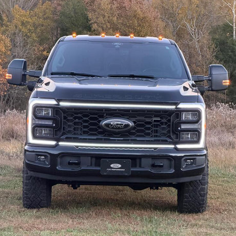 2023-2026+ Ford Super Duty F250 F350 LED Grill Accent Lights Bar Kit - AutoLEDTech.com