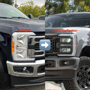 2023-2026+ Ford Super Duty LED Headlight Conversion Kit - AutoLEDTech.com