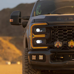 2023-2026 Ford Super Duty LUXX-Series LED Projector Headlights Alpha-Black