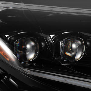 2023-2026+ Nissan Z NOVA-Series LED Projector Headlights Alpha-Black - AutoLEDTech.com