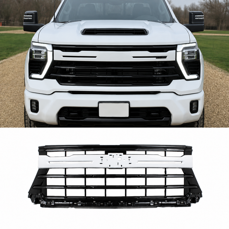 2024-2026+ Chevy Silverado HD Painted LTZ High Country Grill - AutoLEDTech.com
