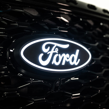 2025-2026+ Ford Expedition Illuminated LED Grill Emblem Badge - AutoLEDTech.com