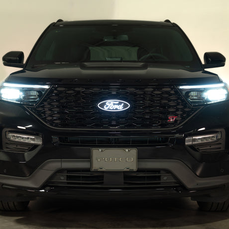 2024-2026+ Ford Explorer Illuminated LED Grill Emblem Badge - AutoLEDTech.com