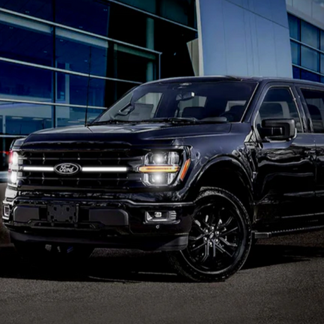 2024-2026+ Ford F150 XLT STX Animated LED Grill Light Bars Kit PLUG & PLAY - AutoLEDTech.com