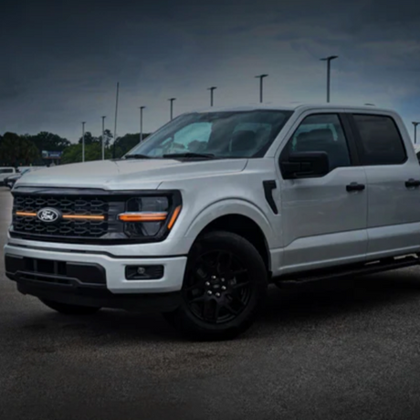 2024-2026+ Ford F150 XLT STX Animated LED Grill Light Bars Kit PLUG & PLAY - AutoLEDTech.com